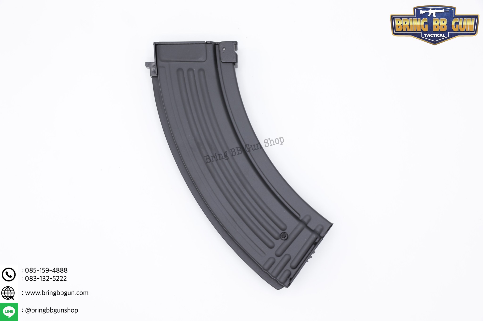 แม็กกาซีน AK แบบปั่น ทรง เหล็ก