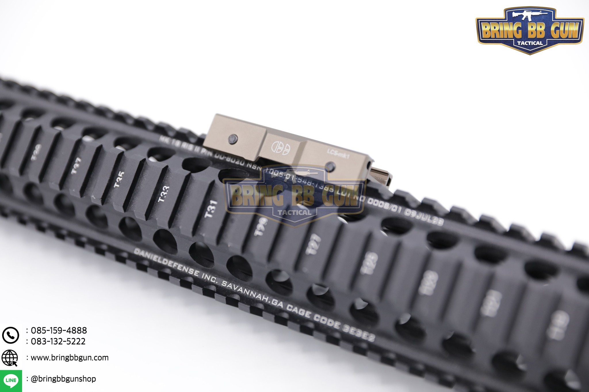 LCS ยี่ห้อ Cloud Defensive (ตัวจับสวิตช์หางหนูของไฟฉาย) รุ่น ระบบราง Picatinny (รางรถไฟ,ราง20mm.) (Light Control System) (ใช้ได้กับชุดหน้าระบบราง Picatinny เท่านั้น)