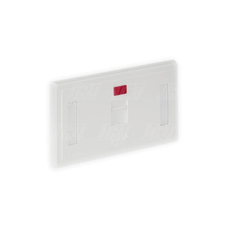 หน้ากาก 1 ช่อง | 06-10-0203 | Link US-2121A FACE PLATE 1 PORT W/SHUTTER ICON& ID NO. | (1ชิ้น /1แพ็ค)