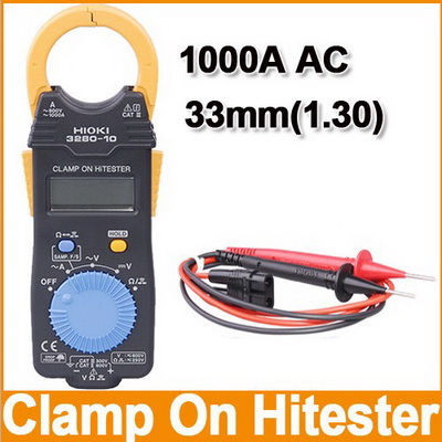 Digitlal clamp meter Hioki 3280-10 -Made IN JAPAN วัดค่าได้สูงถึง 1000A แม่นยำ สุดคุ้มค่า ทนทาน Shock Proof ทนแรงกระแทกได้ 1เมตร