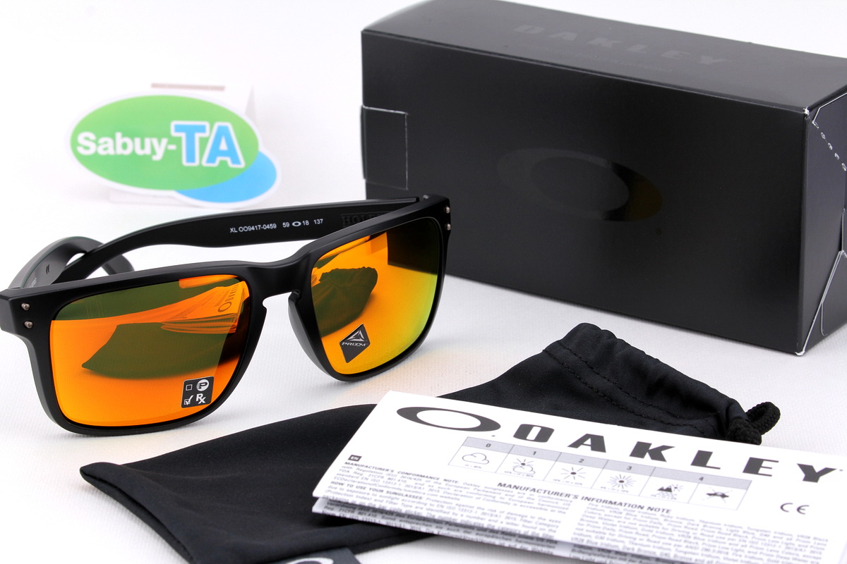 Oakley HOLBROOK XL Matte Black/Prizm Ruby SKU#OO9417-04