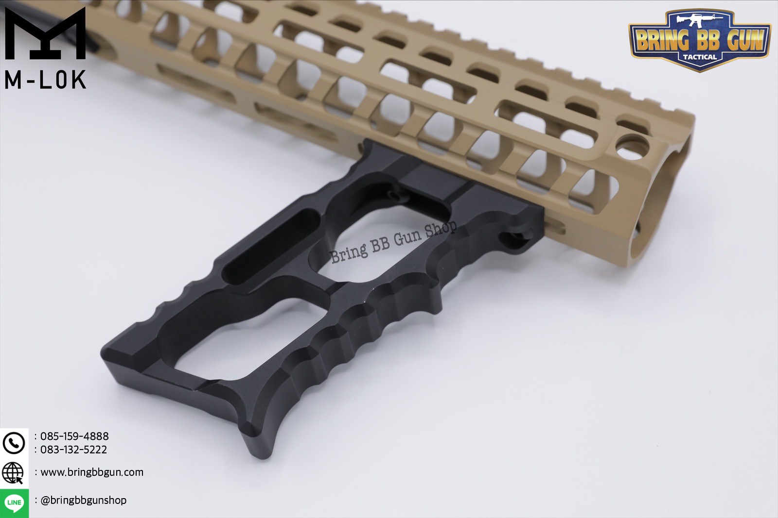 กริ๊ปมือหน้า Angled Forward (Front Grip Angled Forward) รุ่น Halo Minivert Grip