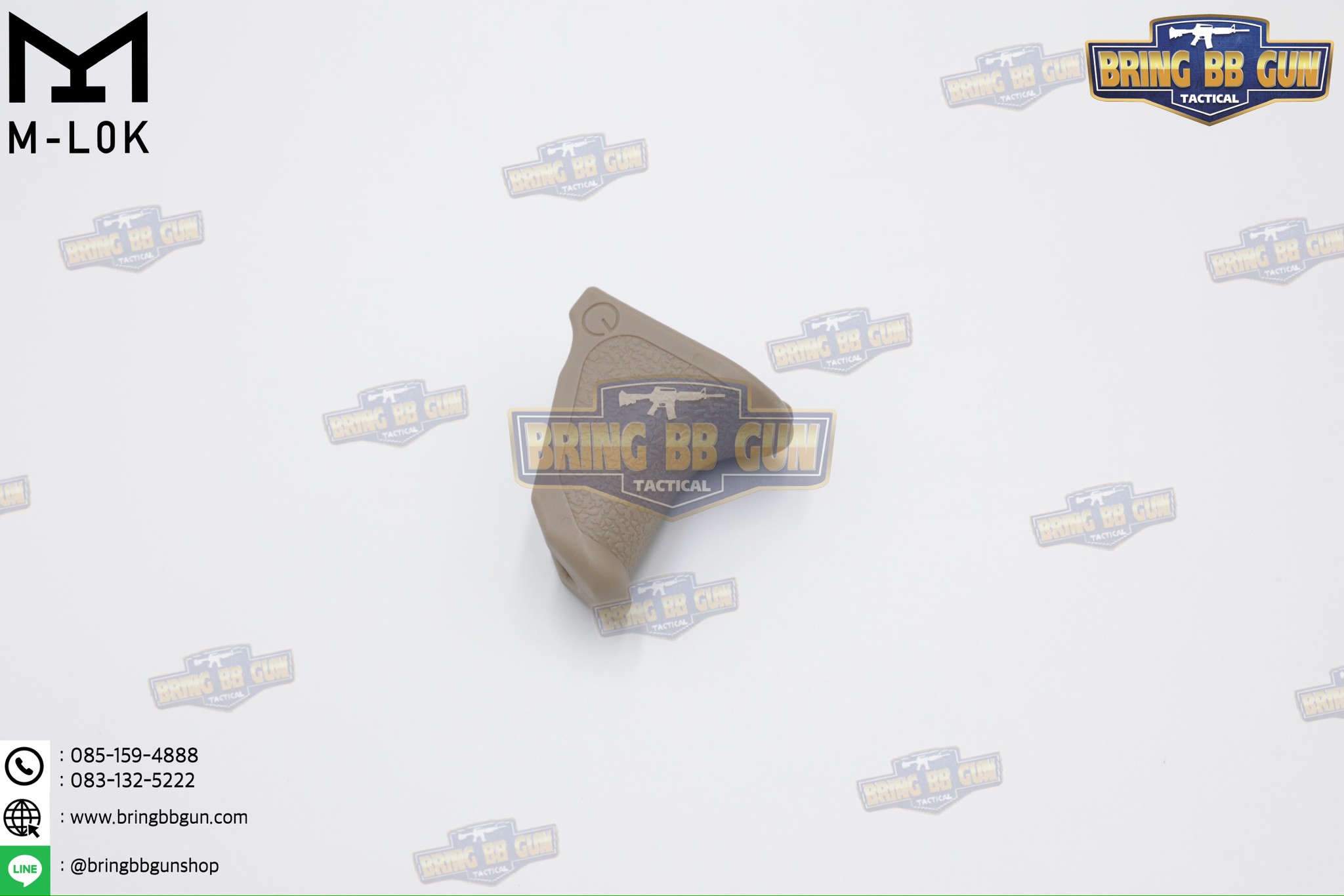 กริ๊ปมือหน้าทรง Emissary Development Handbrake รุ่น M-Lok (Angled Foregrip) (ใช้ได้กับชุดหน้าระบบราง M-Lok เท่านั้น)