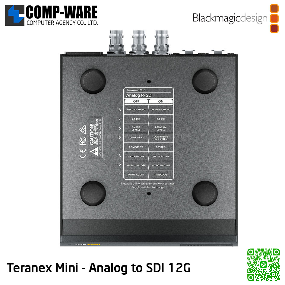 Blackmagic Teranex Mini - Analog to SDI 12G