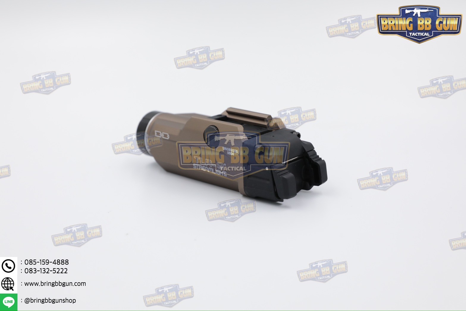 ไฟฉายติดปืนสั้น ทรง Streamlight รุ่น TLR-9