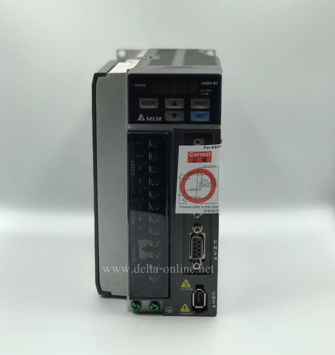 Delta AC Servo Drive ASD-B2-1521-B 1.5kw 220V 1-Phase