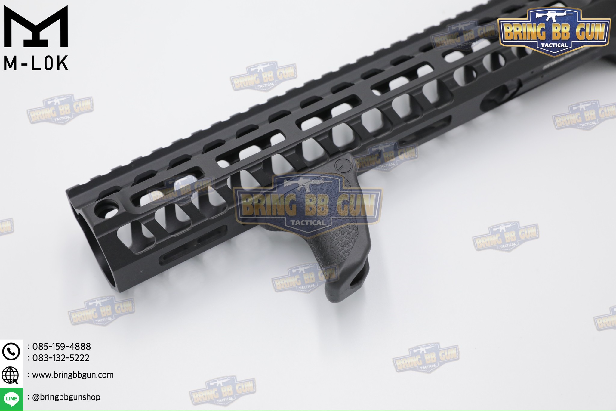 กริ๊ปมือหน้าทรง Emissary Development Handbrake รุ่น M-Lok (Angled Foregrip) (ใช้ได้กับชุดหน้าระบบราง M-Lok เท่านั้น)