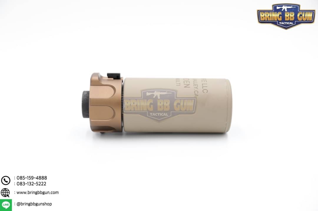 เก็บเสียง+ปลอกลดแสง ยี่ห้อ Surefire รุ่น Warden 3.5” (Warden Suppressor 3.5” & Warcomp)