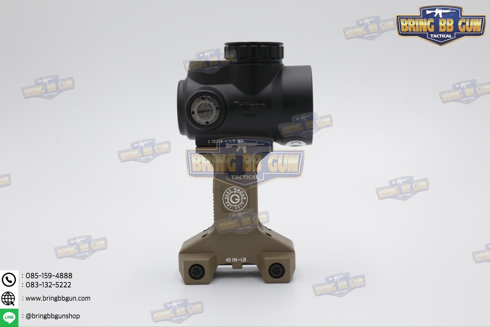 ขายกดอทสูง GBRS Lerna สำหรับดอท MRO (GBRS Group Lerna Mount Kit for Trijicon)