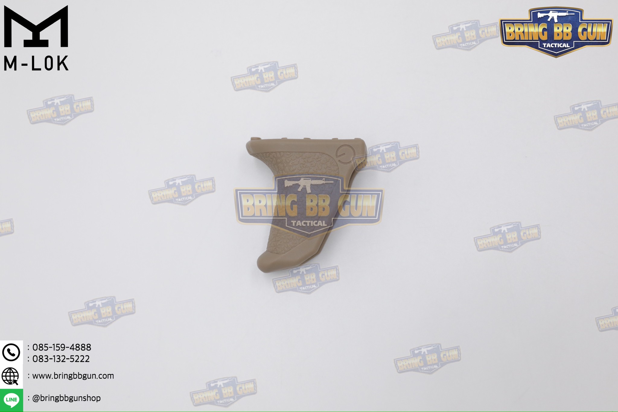 กริ๊ปมือหน้าทรง Emissary Development Handbrake รุ่น M-Lok (Angled Foregrip) (ใช้ได้กับชุดหน้าระบบราง M-Lok เท่านั้น)