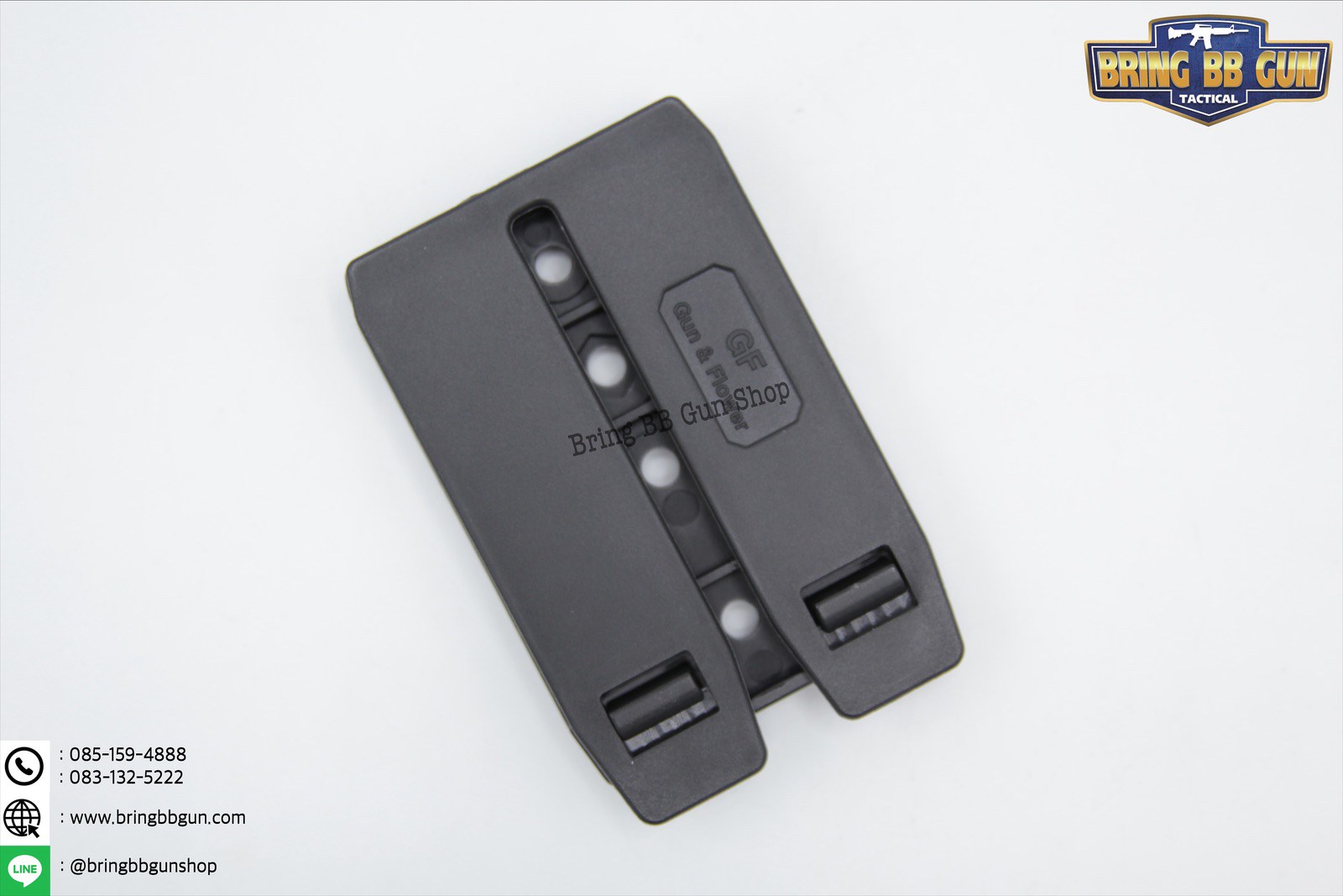 Molle Clip ยี่ห้อGun&Flower (เพลตร้อยเสื้อเกราะ)