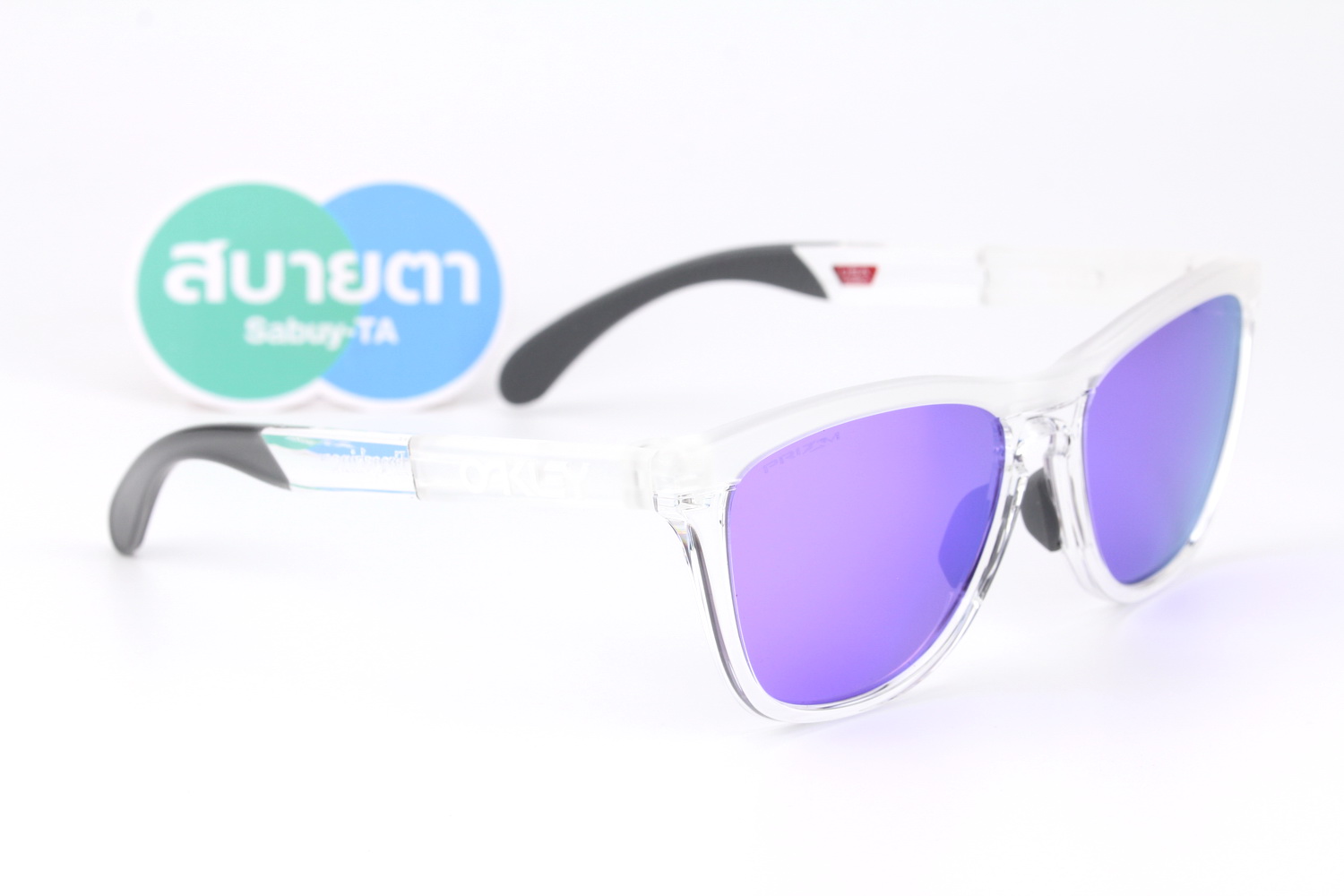 Oakley Frogskins Range A Prizm Violet / Matte Clear SKU#OO9284A-11