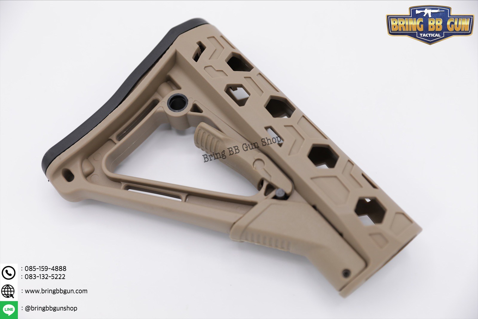 พานท้าย ยี่ห้อ Magpul CTR รุ่น ฉลุลาย