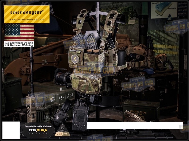 Chest Rig Harness (สายโย่งบ่า) ยี่ห้อ Emerson (CP Style ChestRig Harness) (สายโยงบ่าแบบแต่ง)