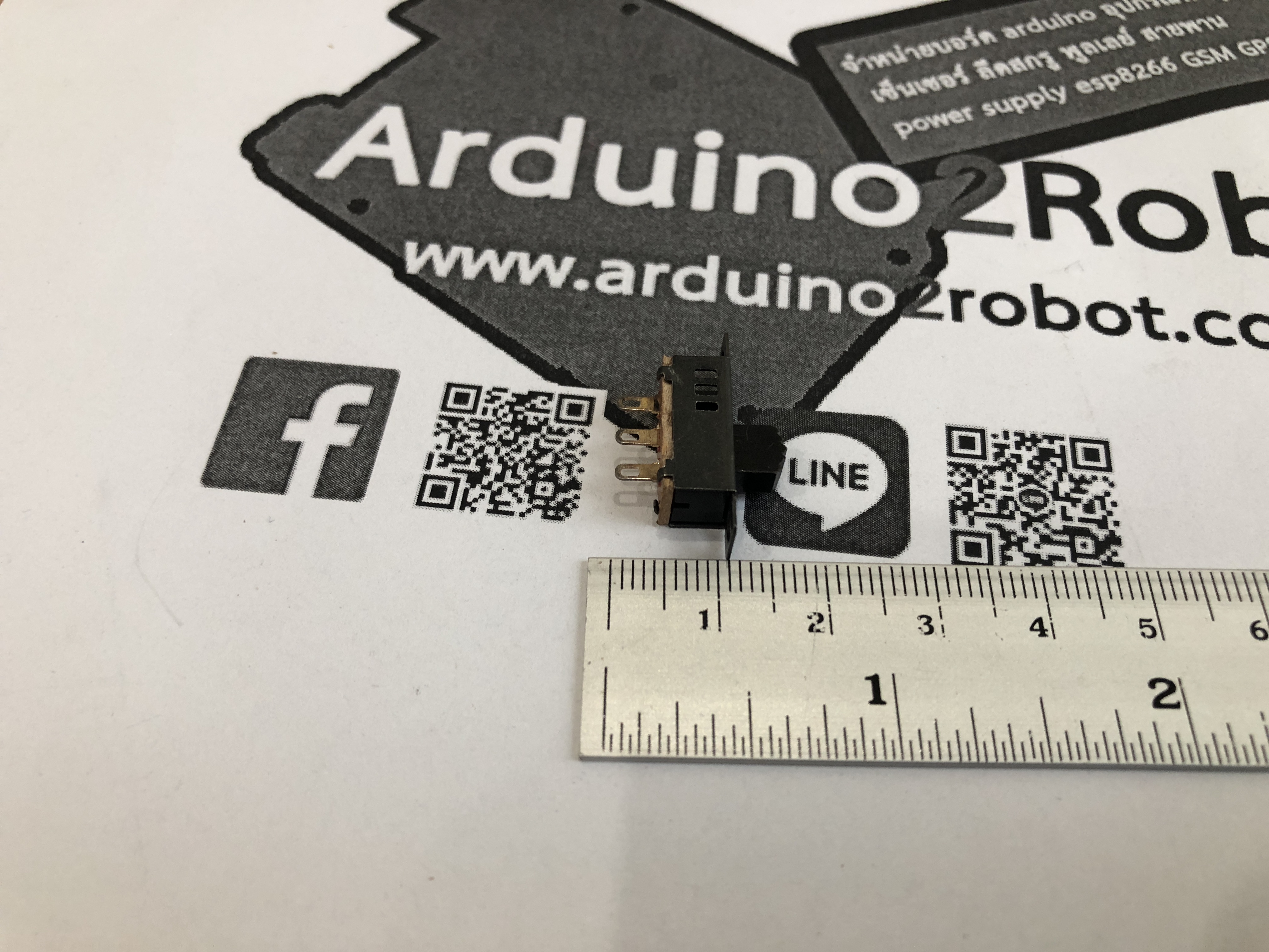 slide switch 3 pin 19x6x13 mm