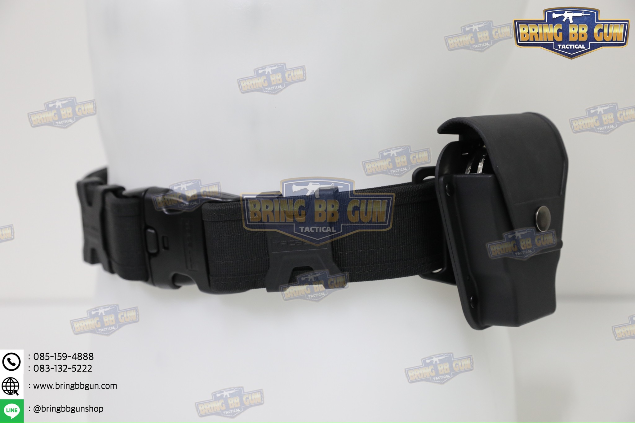 ซองกุญแจมือแบบมีฝาปิด Polymer (Handcuff Pouch) (Handcuff case)