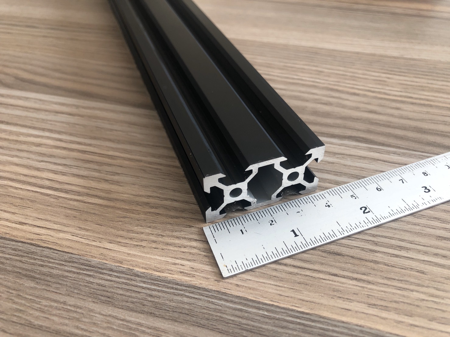 V-Slot อลูมิเนียมโปรไฟล์ 2040 สีดำ (ยาว 400 mm)