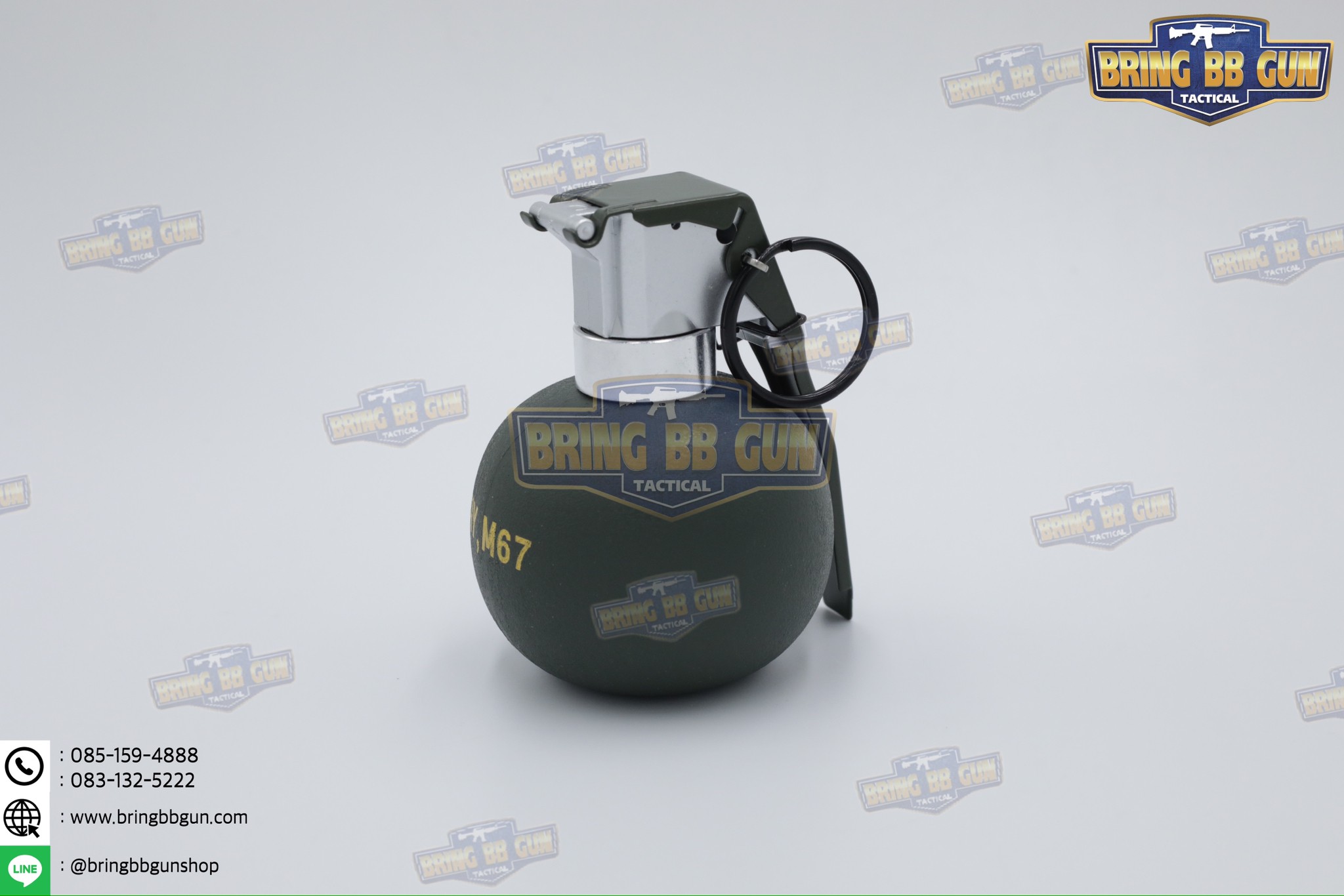ระเบิดมือ M67 แบบ Dummy (ระเบิดมือลูกเกลี้ยง) (M67 Grenade) (Fragmentation Hand Grenade)