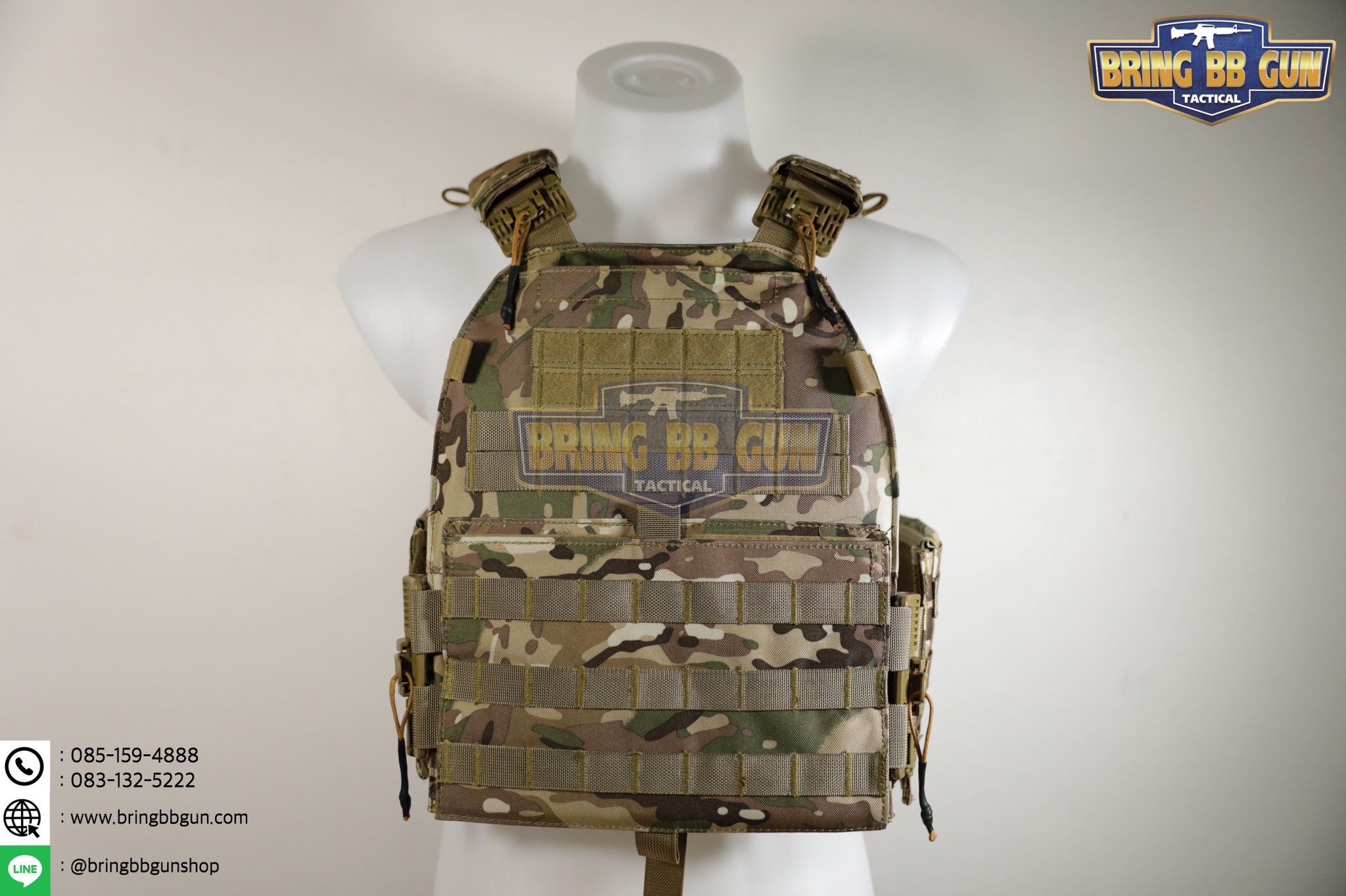 เสื้อเวส รุ่น 6094QD (ปลดไว) (เวส6094 ปลดไว4จุด) (เสื้อเกราะ #6094)