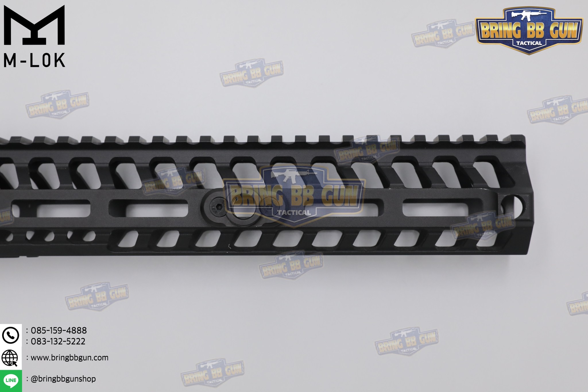 แป้นหูกวินจับราง M-Lok + หูกวิน (ชุดหูกระวินปลดไว ราง M-Lok) (System Quick Demolition) (ใช้ได้กับชุดหน้าระบบราง M-Lok เท่านั้น)