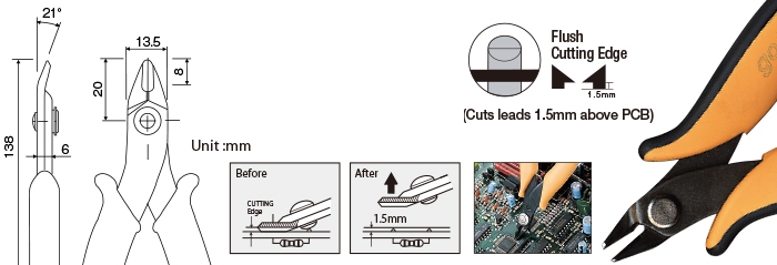 Cuts 1.5mm from the surface (Horizontal Type)YN-104