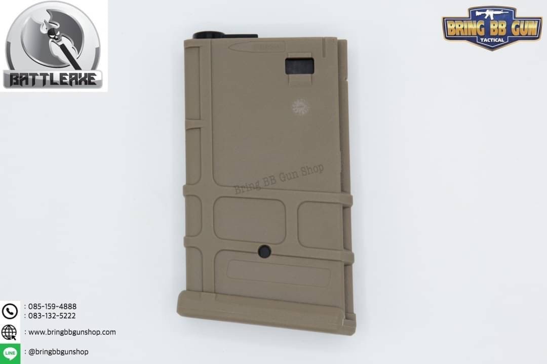 แม็กกาซีน M4 แบบปั่น ทรง P-mag (สั้น) (P-mag Mid-cap magazine)
