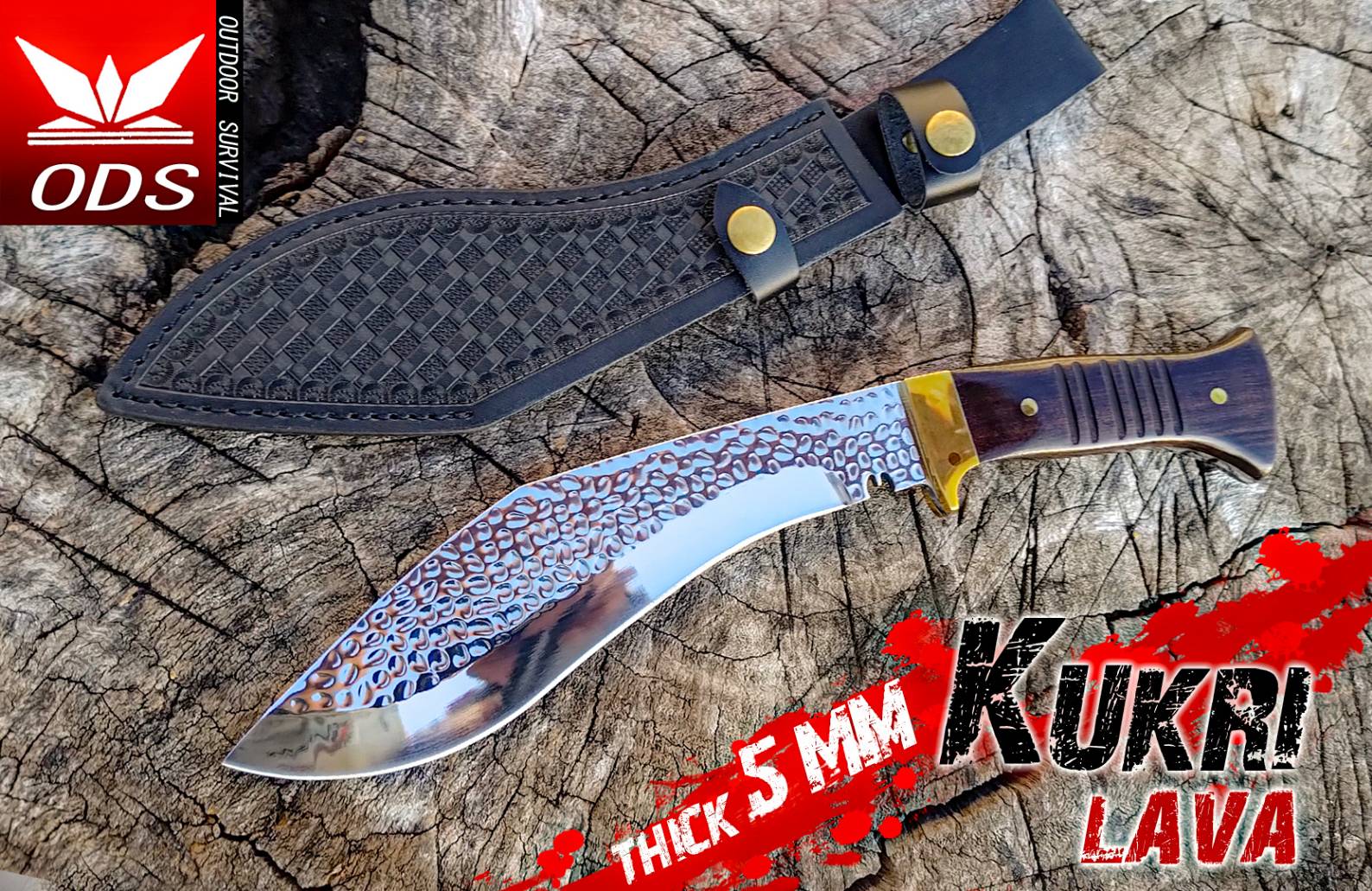 มีดKukri Lava (กรูข่าน)