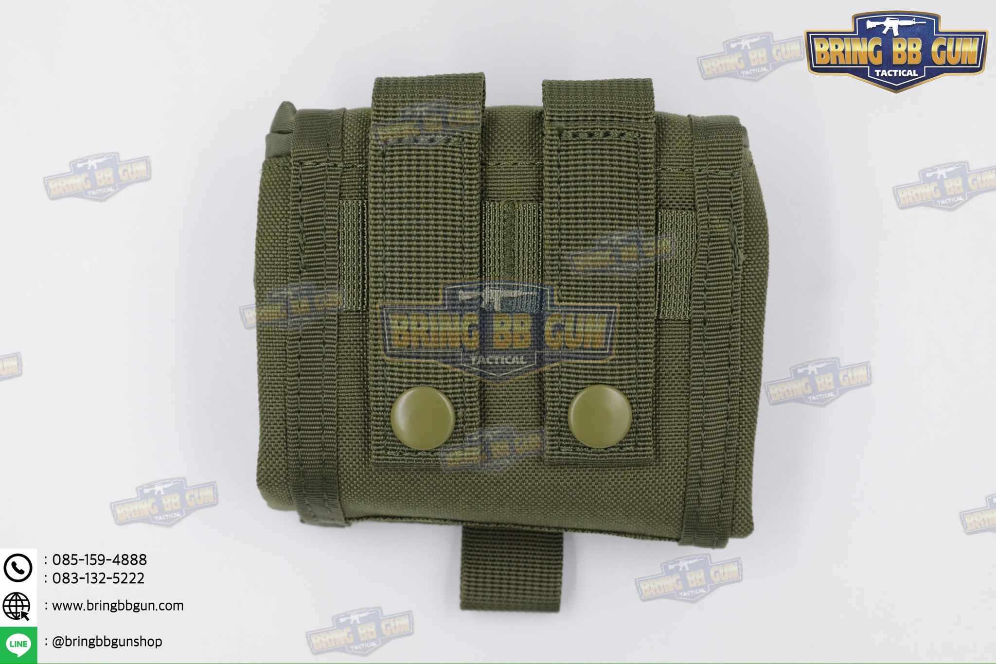 ถุงทิ้งแม็กกาซีนแบบพับได้ B01 (ถุงเก็บอุปกรณ์) (Tactical Storage Bag) (Folding Magazine Recycling Bags) (Drop Pouch) (Dump Pouch)