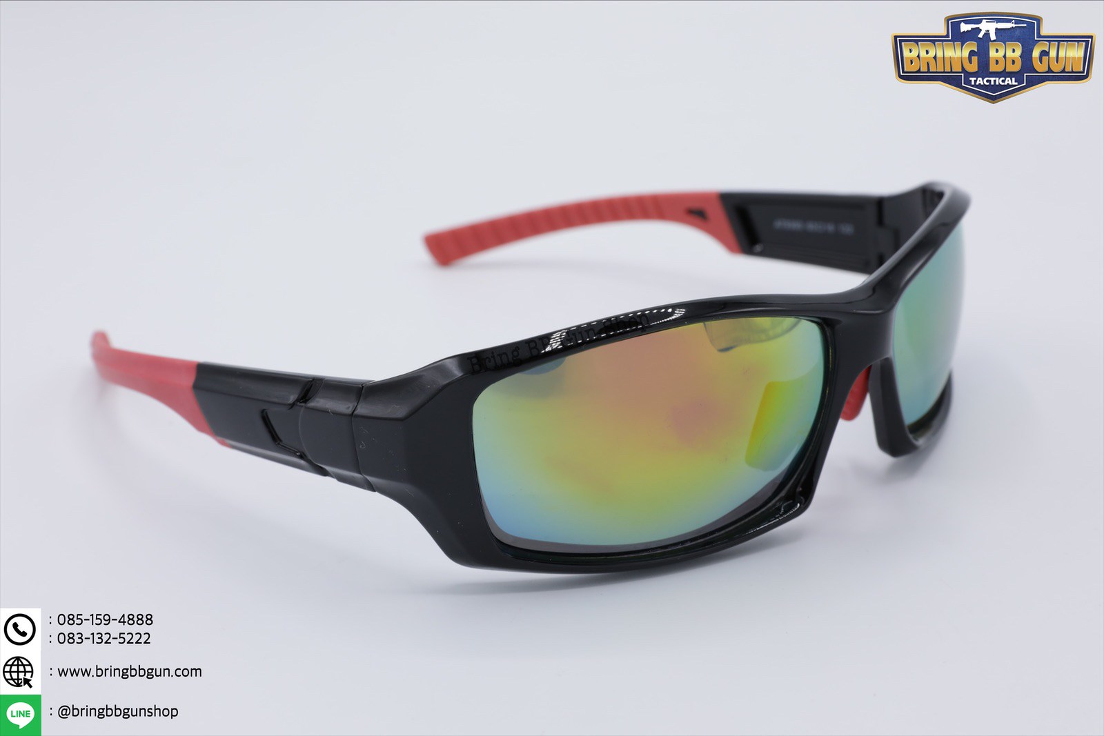 แว่นกันแดด เลนส์ Polarized (เลนส์โพลาไรซ์) รุ่น ทรงสปอร์ต 02