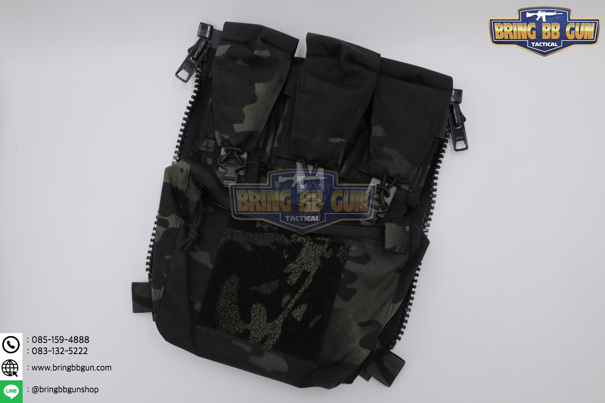 กระเป๋าติดเวส รุ่น V5 PC Back Panel (V5 PC Back Panel Tactical Supplement)