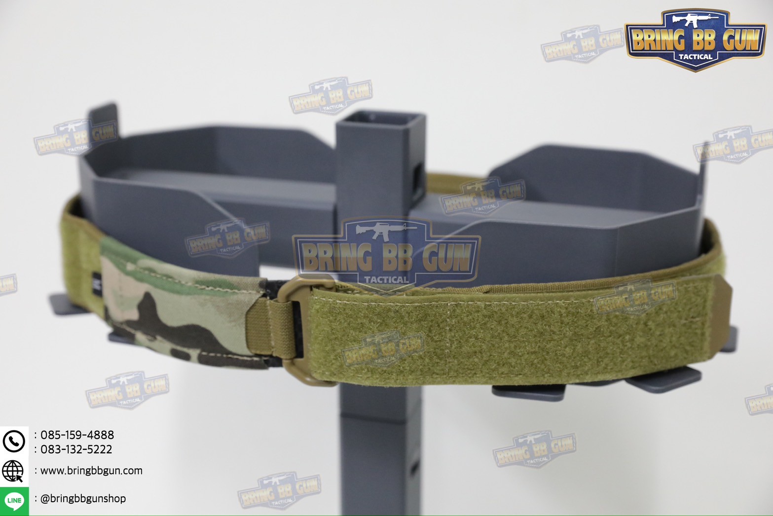 เข็มขัดแม่เหล็กยุทธวิธี Magnetic Battle Belt (เข็มขัด Tactical ทรง Magnetic Battle Belt) (เข็มขัด2ชั้น) (Magnetic Battle Belt) (Tactical Belt) (Agilite)