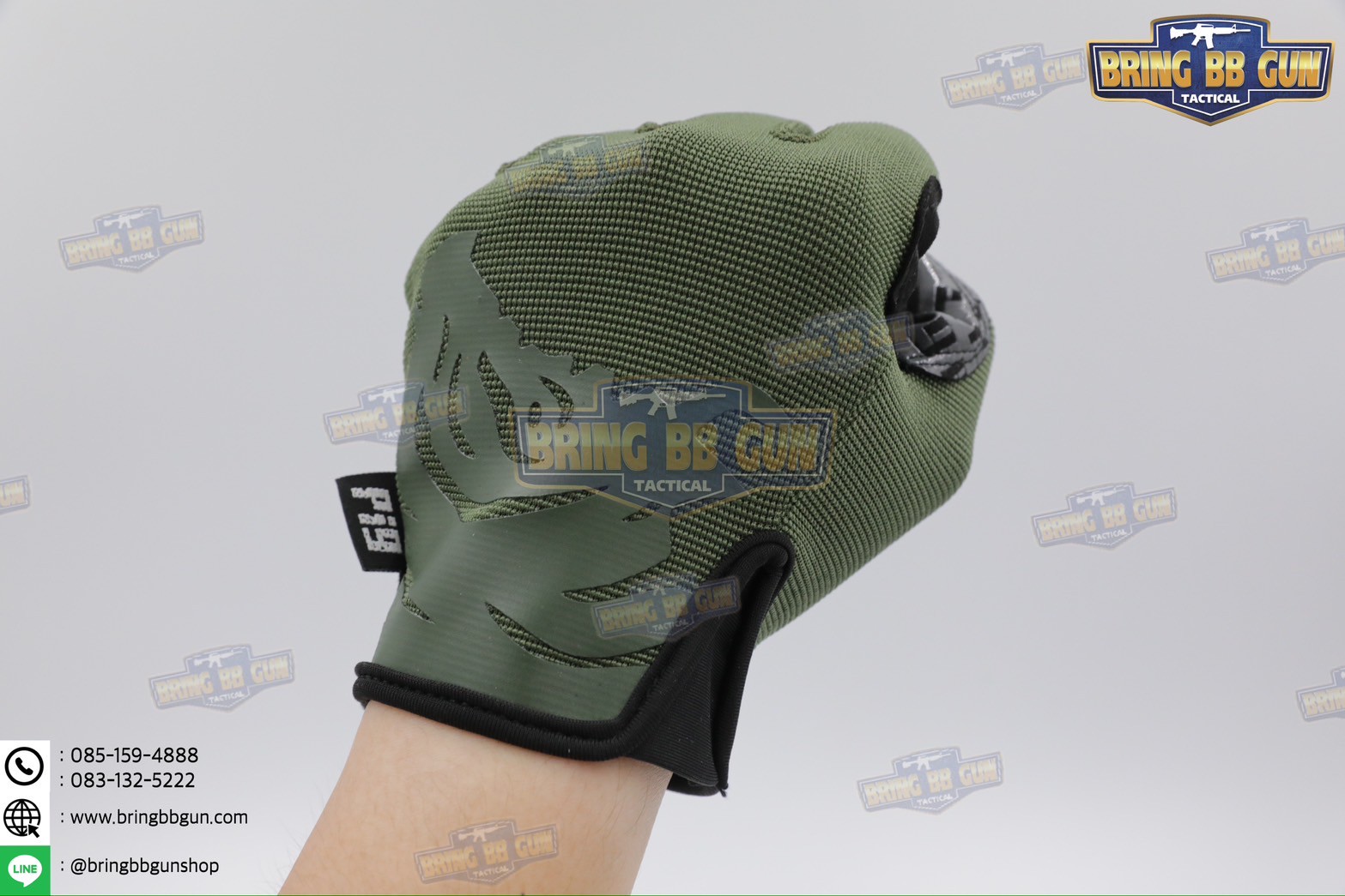 ถุงมือเต็มนิ้ว ทรง Delta (Tactical Glove) (ถุงมือหมูป่า) (Full Dexterity Tactical Glove) (Utility Model) (FDT)