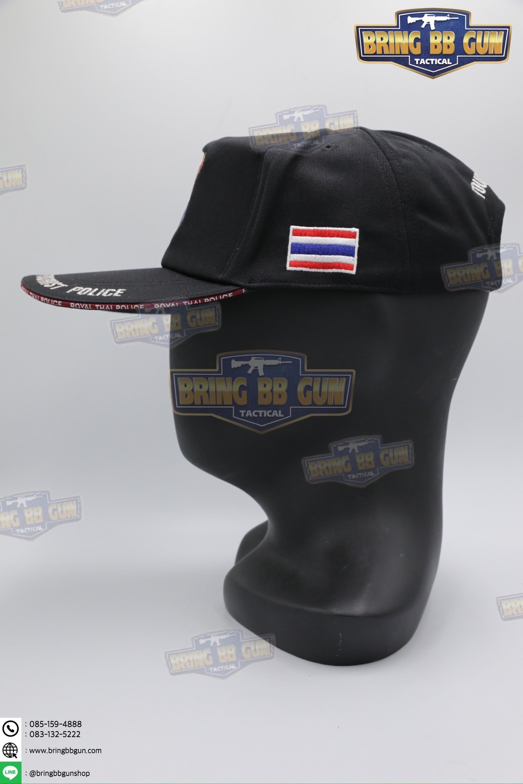 หมวกแก๊ปปักลายหน่วยงานต่าง เกรดพรีเมี่ยม (Version 1) Cap