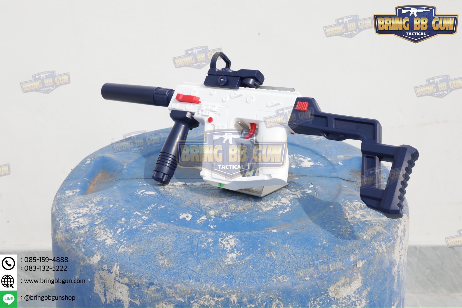 ปืนฉีดน้ำไฟฟ้า รุ่น Kriss Vector (ปืนฉีดน้ำของเล่น) (ปืนฉีดน้ำอัตโนมัติ) (ยิงได้ต่อเนื่อง)