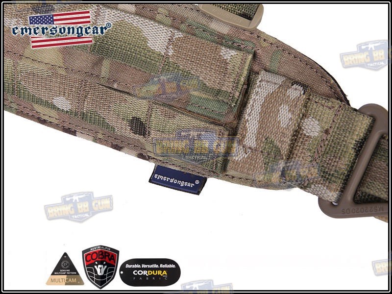 เข็มขัดยุทธวิธี รุ่น Cobra แบบมีนวม ยี่ห้อ Emerson (EmersonGear COBRA Battle Belt) (Battle Belt) (War Belt)