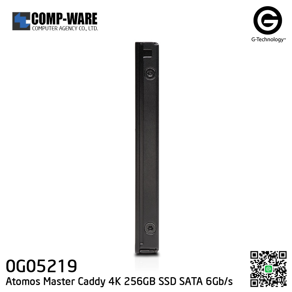 G-Technology Atomos Master Caddy 4K 256GB SSD SATA 6Gb/s Hard Drive - Black (0G05219)