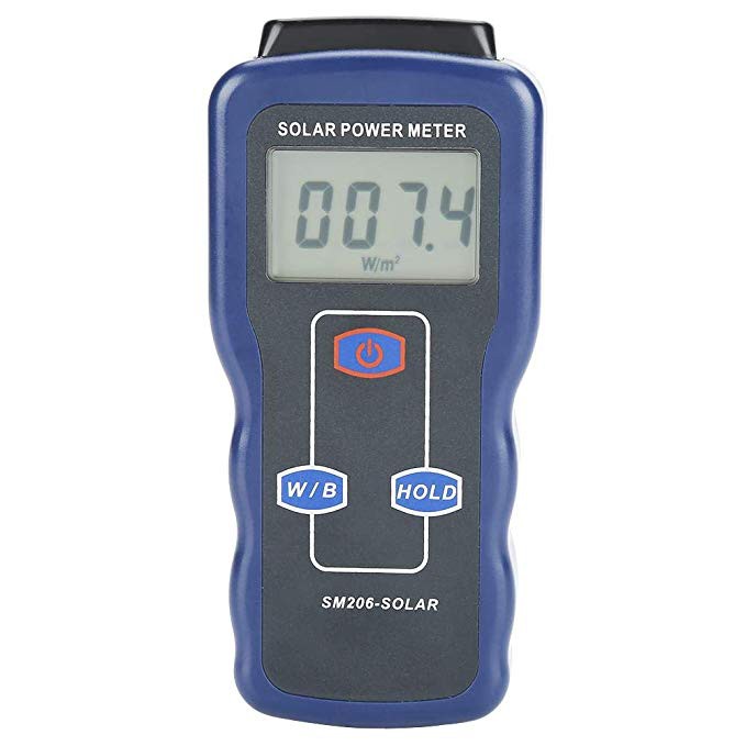 Solar POWER Meter SM206 เครื่องวัดค่าพลังงานแสงอาทิตย์ แสดงค่าเป็น w/m² หรือ Btu / (ft2-h) สินค้าอยู่ในไทยพร้อมส่งทันที @onebanmor