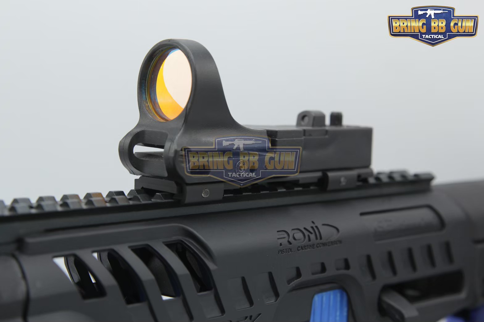 ชุดสุดคุ้ม Roni Gen 2 + เรทดอท + สายสะพายปืน ชุดประกอบปืนสั้น Roni Gen 2 (Glock) สำหรับปืนGlock17/18/19/22/23/25/26/31/32 (Toy Version)