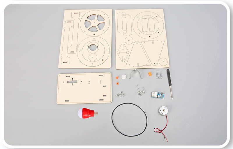 ชุด STEM แบบ DIY : เครื่องกำเนิดพลังงานไฟฟ้า