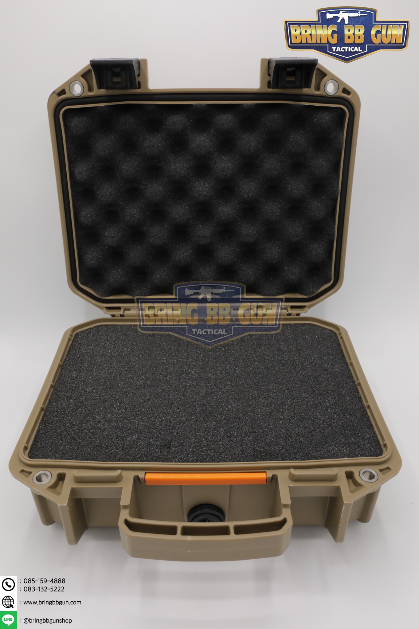 กล่องปืน B5 ขนาดภายนอก : 31*31*13.5cm. ขนาดภายใน : 28*19*8cm.