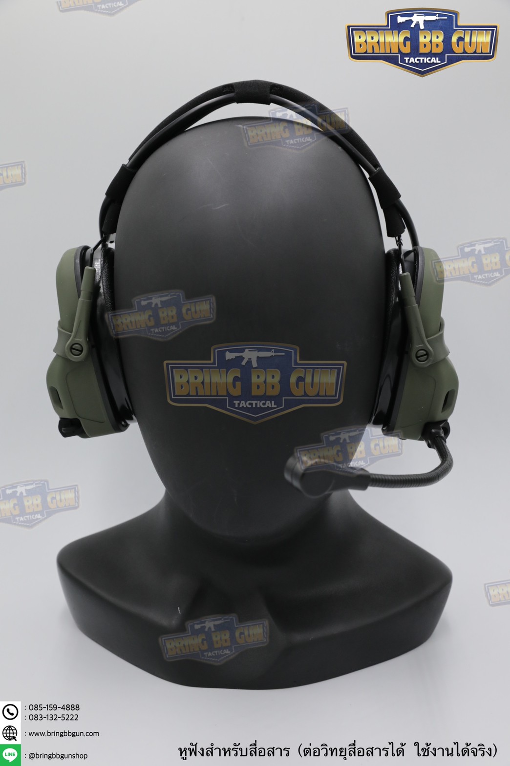 หูฟังสื่อสาร ทรง Ops-Core AMP (FCS AMP tactical communication shooting headset) (AMP)