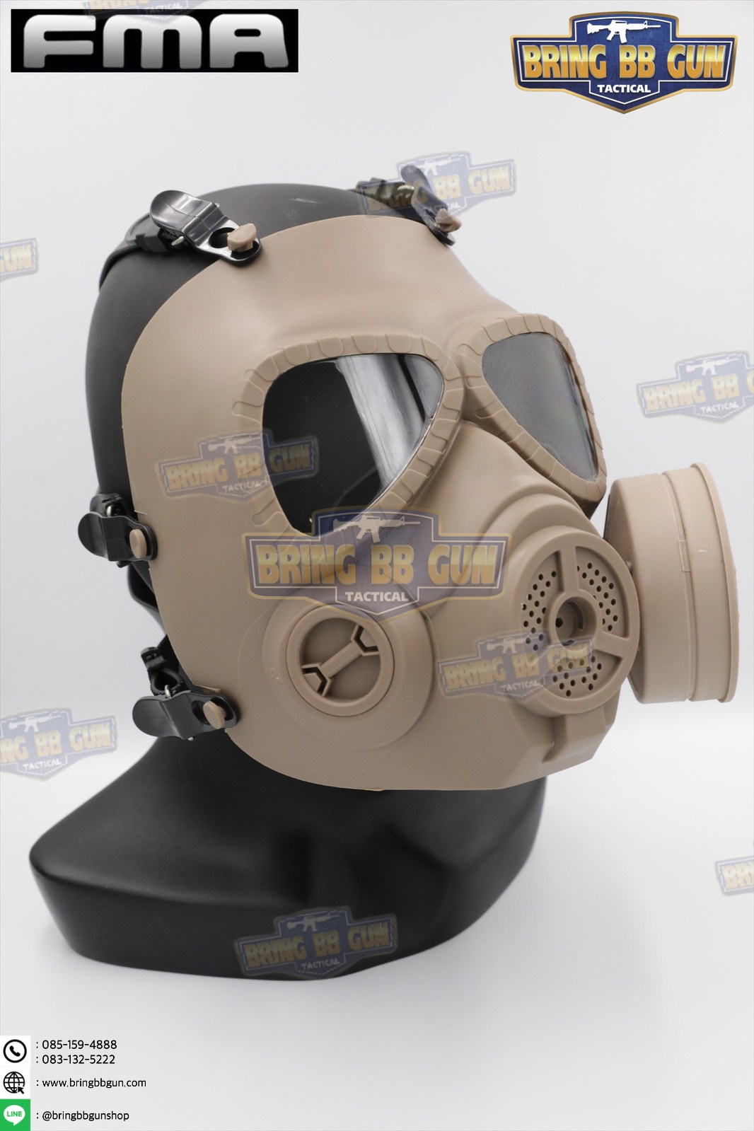 หน้ากากแก็ส M04 ยี่ห้อ FMA (หน้ากากกันแก๊สพิษ)