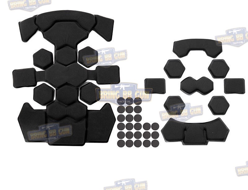 รองในหมวก ยี่ห้อ FMA แบบ Double Layer (เมมโมรี่โฟม) (รองในหมวก Exfil / Fast / SF Super High Cut / Mich ) (ฟองน้ำติดด้านในหมวก)