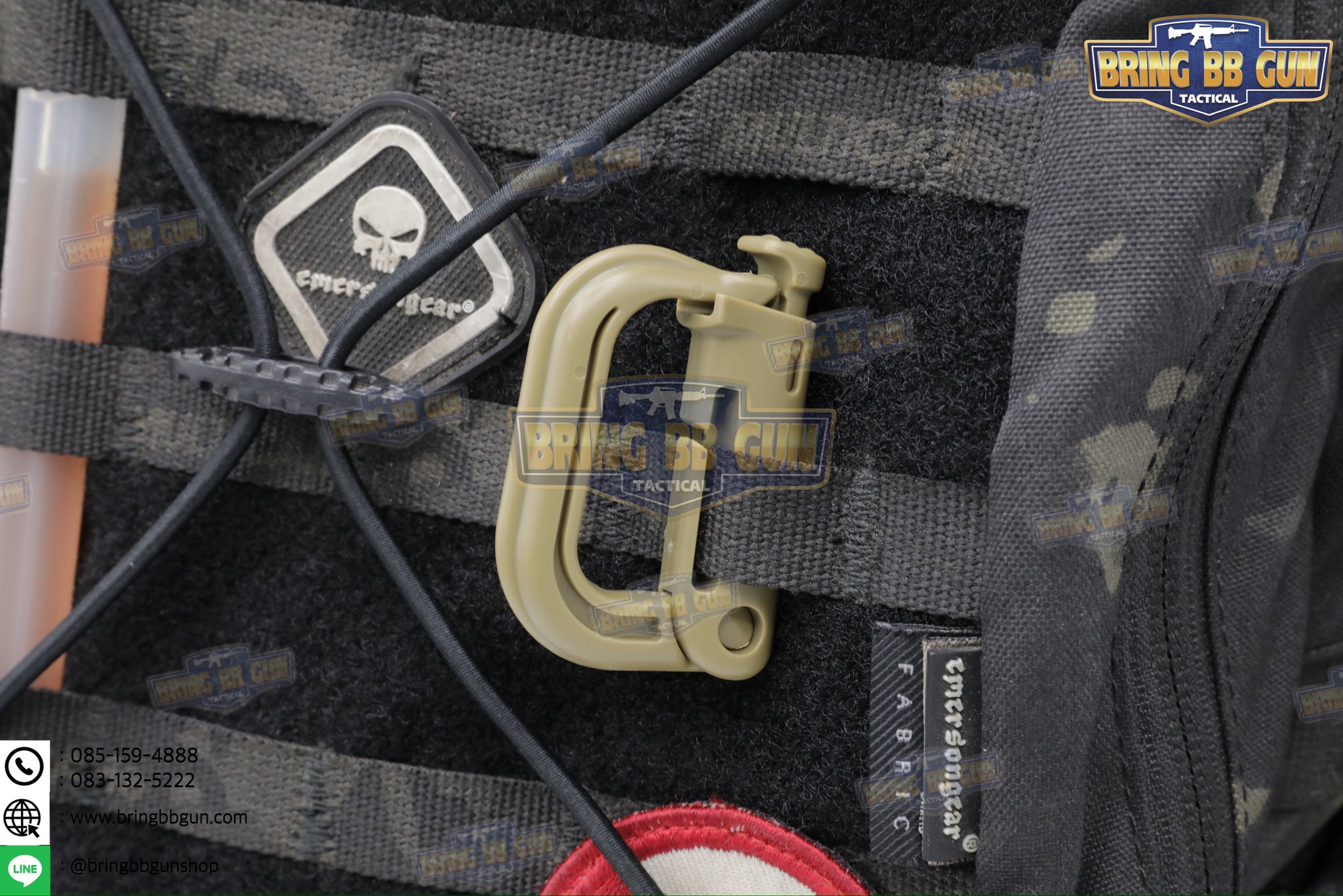 Tactical Link รุ่น S (คาราบิเนอร์) (ตะขอพวงกุญแจ) (Carabiner)