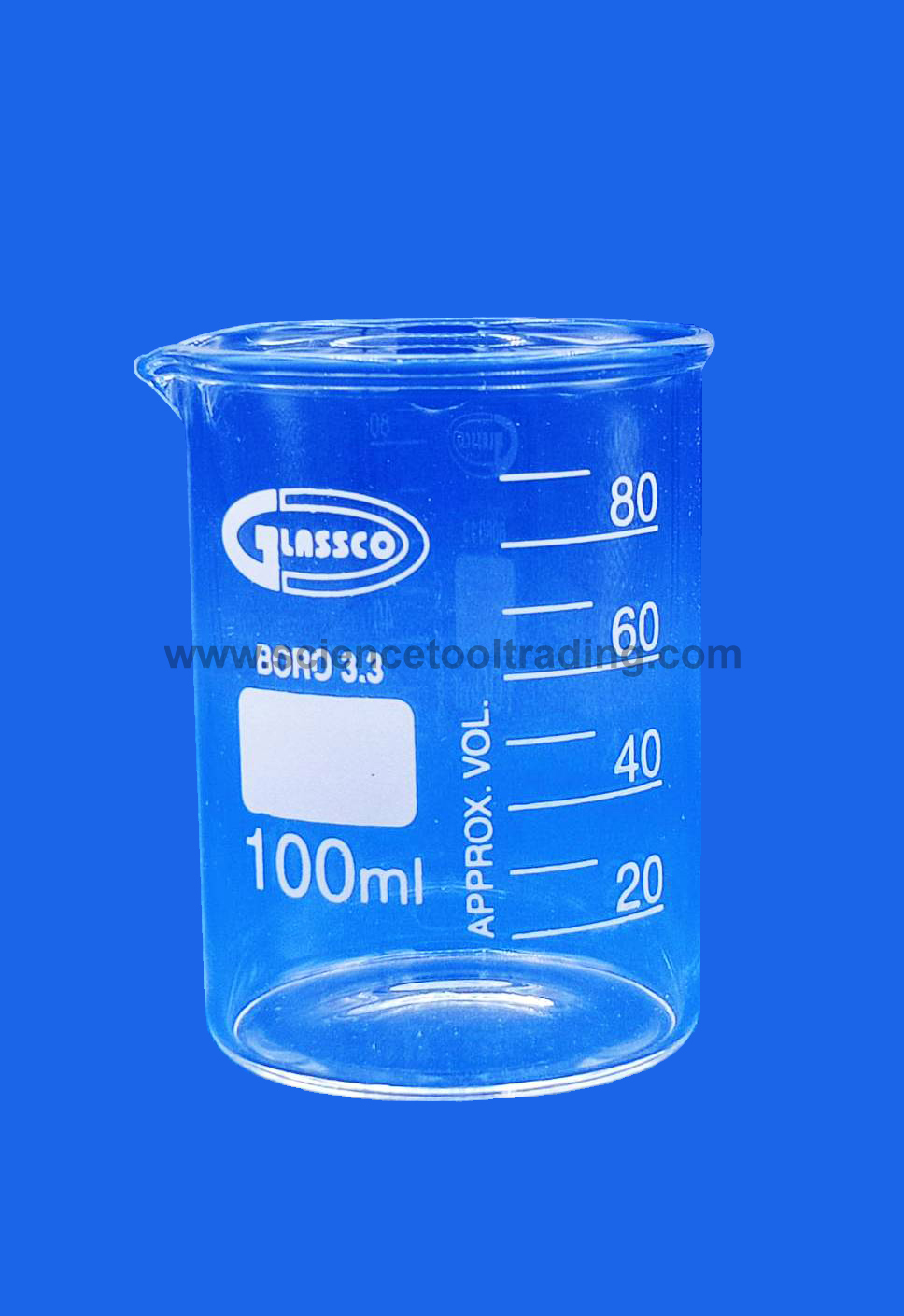 บีกเกอร์ 100 มล. Glassco