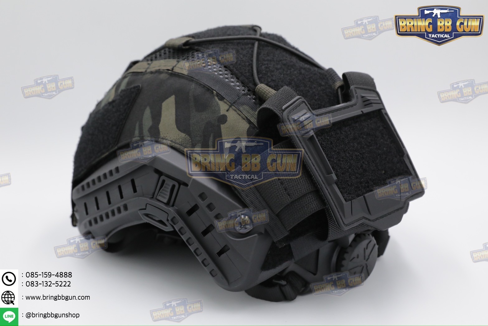 ผ้าคลุมหมวกฟาส ทรง Agilite Gen4 (ผ้าคลุมหมวกฟาส-ตาข่าย) (Mesh Fast Helmet Cover) (Fast Helmet Cover Gen4) (OPS-Core Helmet Cover)