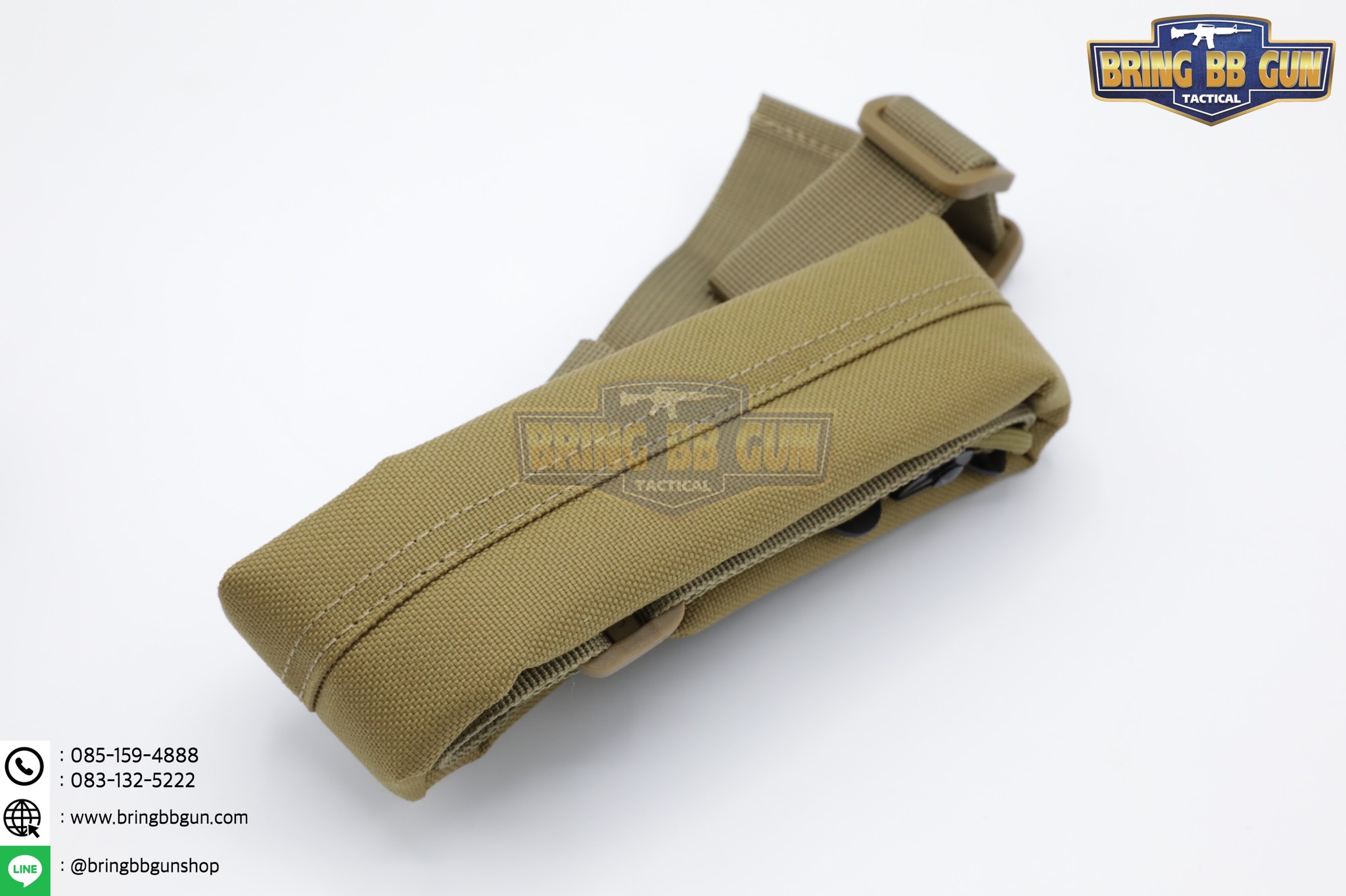สายสะพายปืน รุ่น สายรองบ่า (Adjustable dual point tactical function rope) (สายสะพาย Viking MK2 Padded Sling)