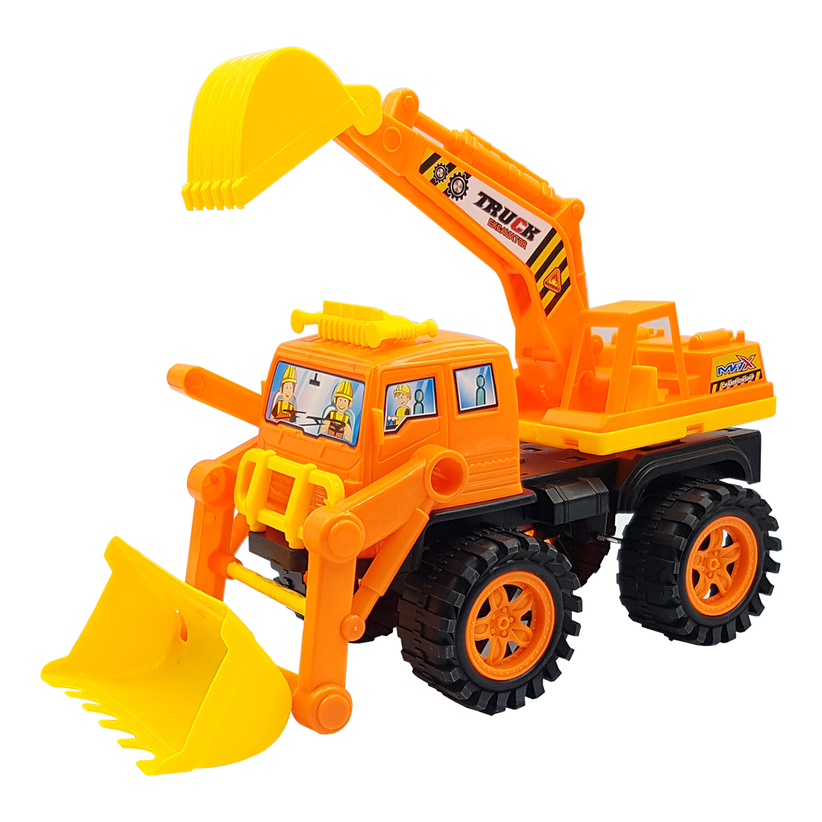 รถก่อสร้างหลากสีคละแบบ ของเล่นเด็ก ของเล่นเสริมพัฒนาการ T001-JM001117B0 - 6267993433459