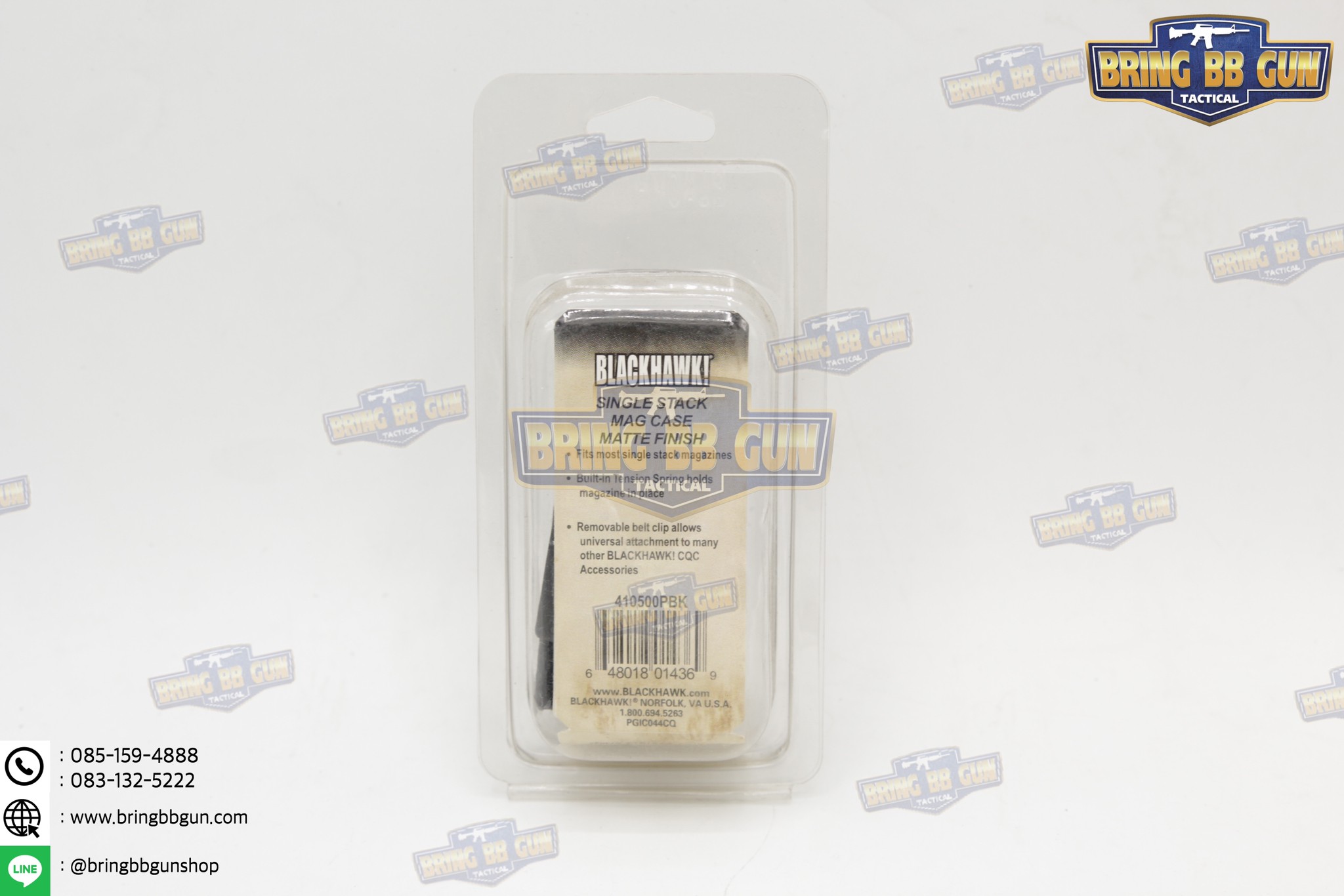 ซองแม็กกาซีนเดี่ยวพกนอก ทรง Black Hawk