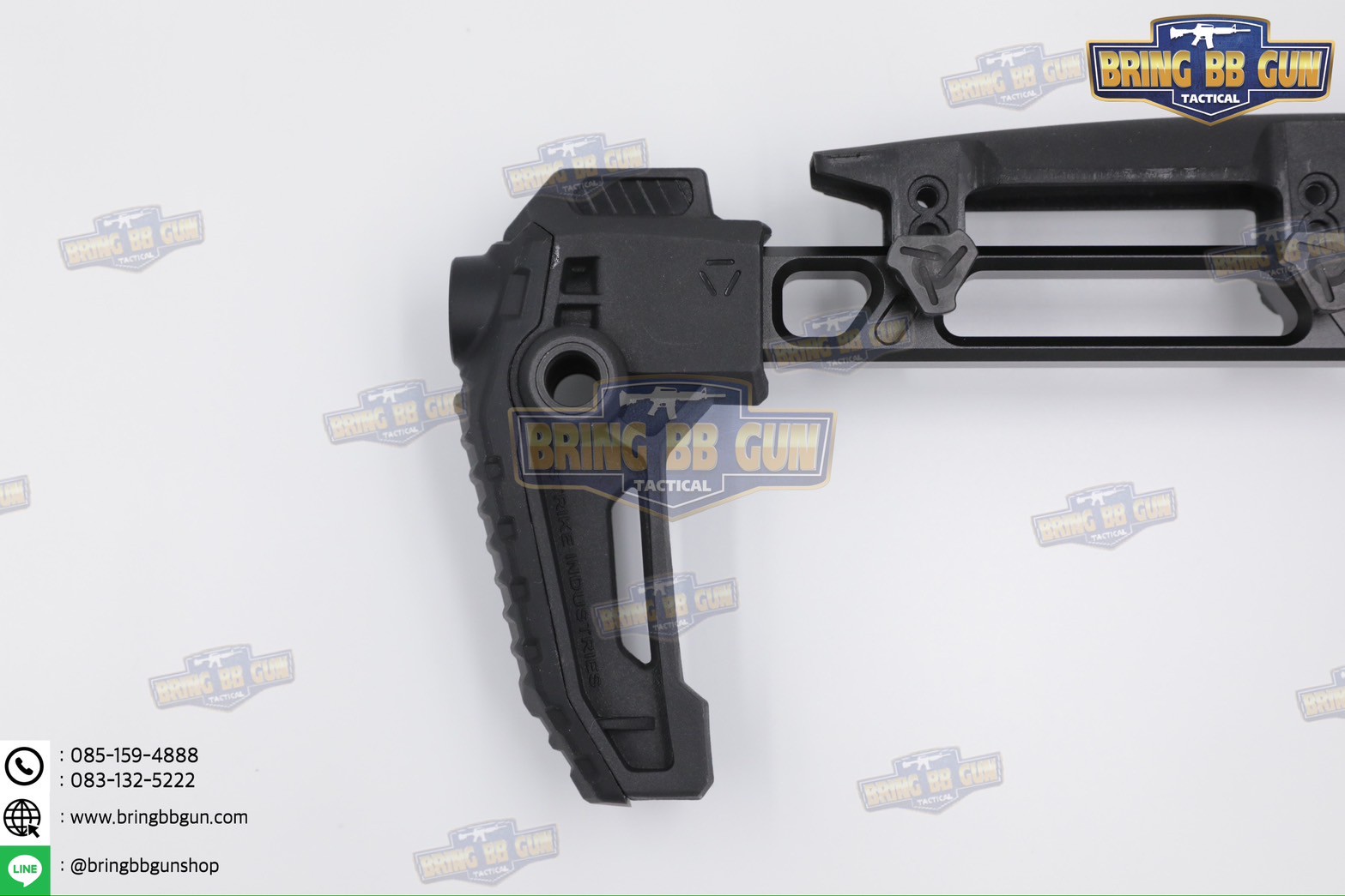 พานท้ายปืนแบบพับได้2ฝั่ง (Strike Dual Folding Adapter) รุ่น Strike FSA Dual Folder (The Strike Dual Folding Adapter) (Dual Folding Adapter) (Strike Hard,Strike Fast) (SI) (MCX) (MPX) (1913)